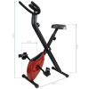 ROWER TRENINGOWY X-BIKE SKŁADANY CZERWONY